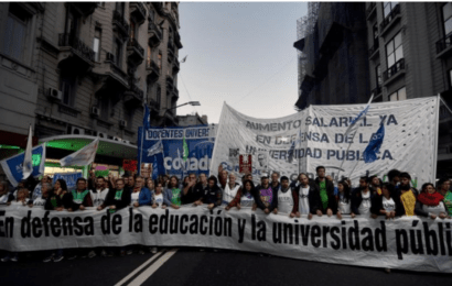 Universitarios ratificaron la marcha