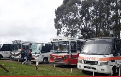 Transportistas rechazan licitación para el traslado de alumnos de escuelas rurales