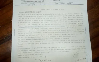 La empresa fiduciaria del Parque Industrial afirma que no ha vendido el predio