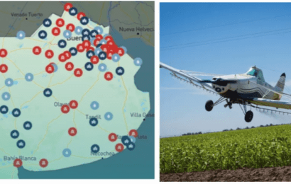 Mapa del CONICET de «agronegocios» en la Provincia de Buenos Aires