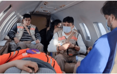 Mejoran el servicio de los vuelos sanitarios con la implementación de Kinesiólogos