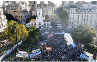 Semana con plan de lucha de universidades y jornada de paro