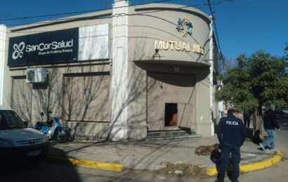 Robaron en las oficinas de Mutual Med