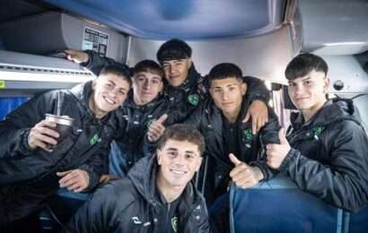 Partió el Sub-19 de Sarmiento a Países Bajos con Franco Calderón