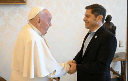 Declaraciones de Axel Kicillof desde el Vaticano