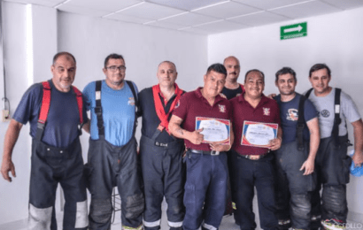 «El bombero mexicano es muy parecido al argentino en su forma de trabajar»