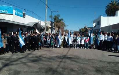 Se celebró el acto por el Día de la Independencia