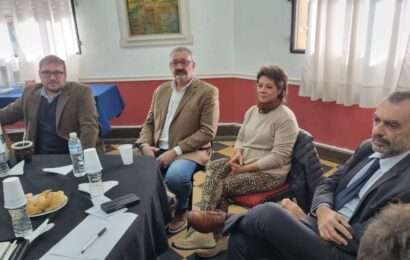 Reunión de trabajo con el Fiscal Mastrorilli y secretarios de seguridad de la zona