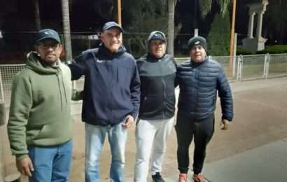 Intensa actividad en las canchas del Parque General Alvear