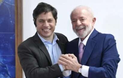 Kicillof se reunió con Lula en Brasil