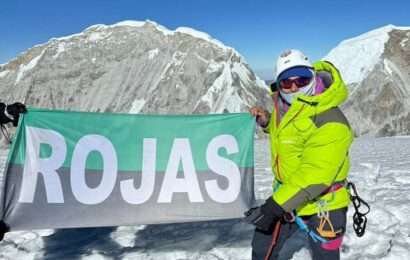 Cecilia Cordone alcanzó tres nuevas cumbres, ahora en Perú