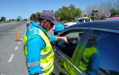 Finde largo: Más de 7 mil vehículos fiscalizados y 263 conductores sancionados