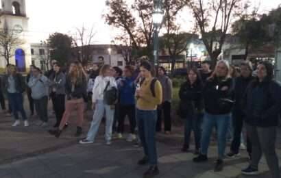 Rojas se movilizó en defensa de las Universidades