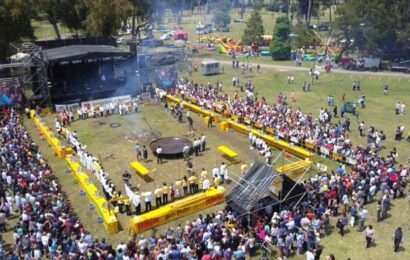 Un Omelette Gigante para celebrar los 140 años de Pigüé