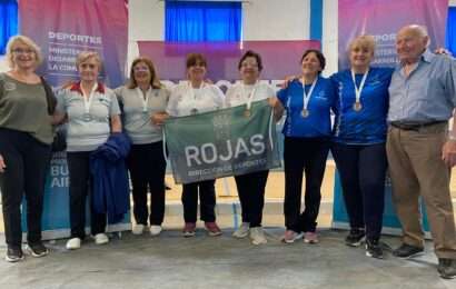 Rojas se trajo once medallas de la final provincial