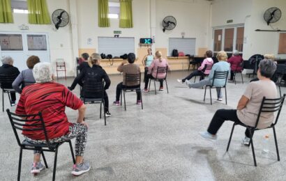 Arrancaron las clases de Gimnasia para adultos