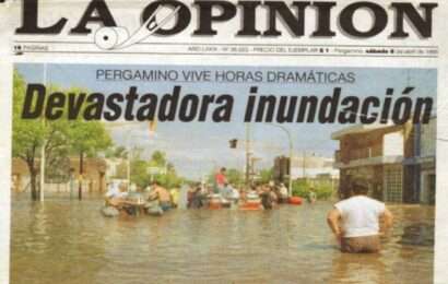 Pergamino: a 30 años de la trágica inundación