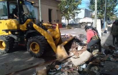 Continuaron trabajando en la vivienda allanada por salubridad