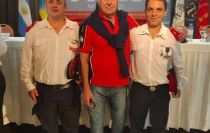 Bomberos de Rojas en el Congreso Federativo de Mar del Plata