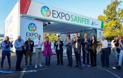La feria industrial Expo Sanfer potenció el desarrollo local y regional con apoyo de la Provincia