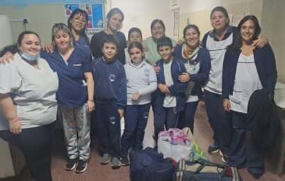 Estudiantes visitaron el Hospital Unzue