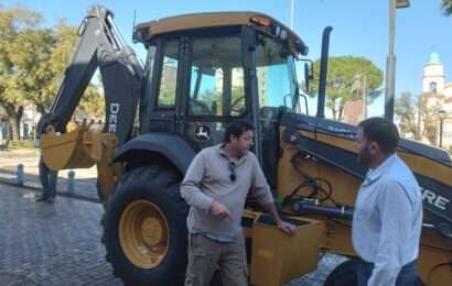 El Municipio adquirió una retropala para la Secretaría Vial