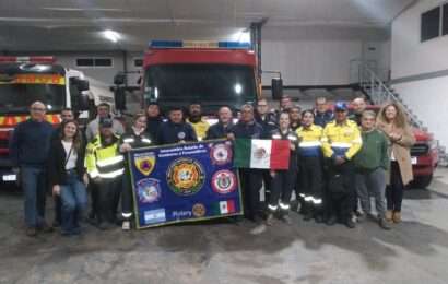 Bomberos de México visitaron nuestra ciudad