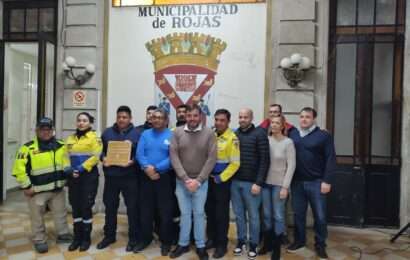 El Gobierno Municipal agasajó a los bomberos mexicanos