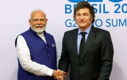 Expectativa por nuevos acuerdos: el primer ministro de la India visitará a Javier Milei antes de la cumbre de los BRICS