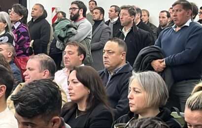 Esteban Di Camillo estuvo presente en el Seminario Internacional de Seguridad