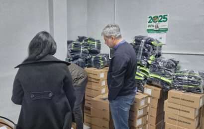 Entregaron indumentaria a trabajadores municipales