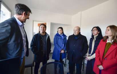 Kicillof recorrió el nuevo Centro de Atención Primaria de la Salud de Miramar 