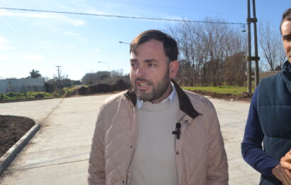 Bouvier anunció que es una realidad el plan de los lotes con servicios