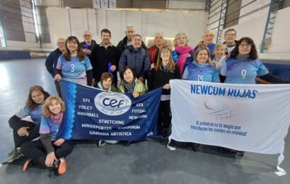 El CEF de Rojas participó de un encuentro de Newcom en Salto