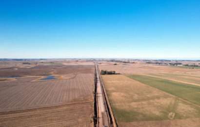 La Provincia reactivó las obras de pavimentación en la Ruta del Cereal
