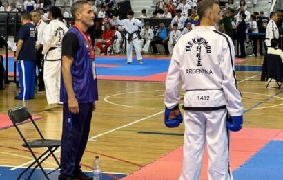 Tercer puesto en lucha para Pablo Rimaulo