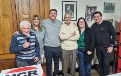 La UCR de Rojas celebró 134 años de historia con un emotivo homenaje