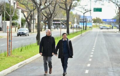 Kicillof inauguró una obra en La Plata con críticas a Milei por “destruir el federalismo” 