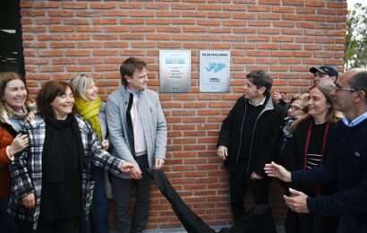Olavarría: Kicillof y Alvarez Rodríguez recorrieron la Casa de la Provincia 