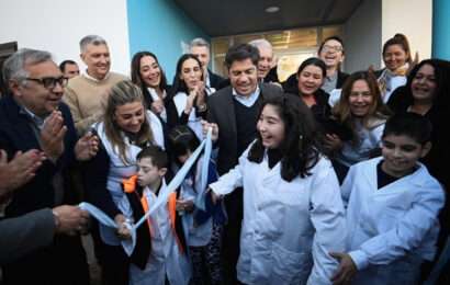 Kicillof inauguró el nuevo edificio