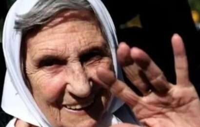 Murió Lolín Rigoni, la última Madre de Plaza de Mayo de Neuquén 
