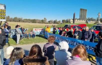 Banderazos de vecinos en rutas nacionales para reclamar por su mal estado 