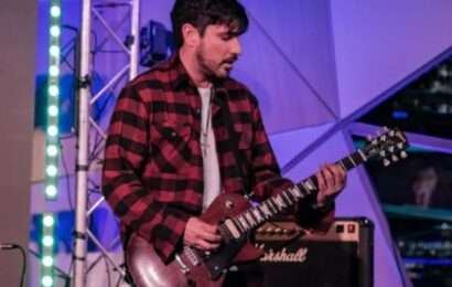 El músico rojense Pablo Soria sonó en Redespiertos con Ciudad Gaster