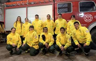 Bombero de Obligado realizaron evacuaciones en Arrecifes