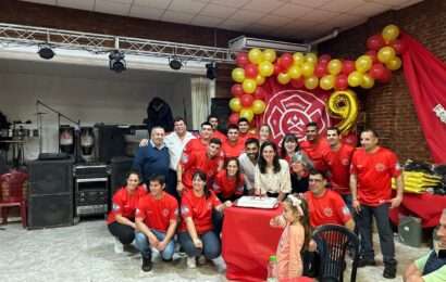 Los Bomberos de Rafael Obligado festejaron su noveno aniversario
