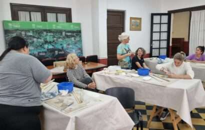 Comenzó el cuarto taller municipal del año de Cerámica