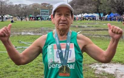 Aquiles Condezo y otra notable actuación en la Maratón de Buenos Aires