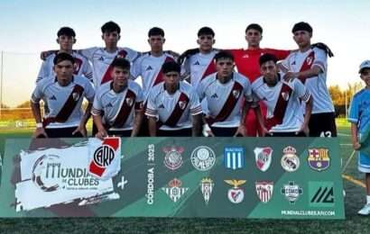 Goleada de River en el Mundial de Clubes Juvenil