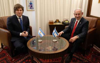 Milei cierra su gira internacional con una reunión con Benjamín Netanyahu  Milei cierra su gira internacional con una reunión con Benjamín Netanyahu