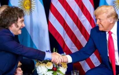 Milei se reúne con Donald Trump
